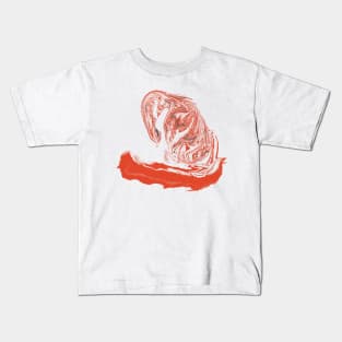 Swan Fantasy Creature Kids T-Shirt